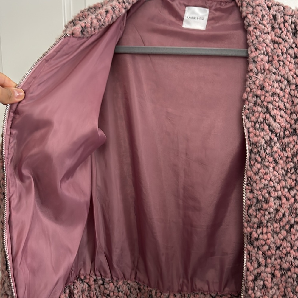ANINE Bing Pink Textured Jacket - Picture 4 of 9